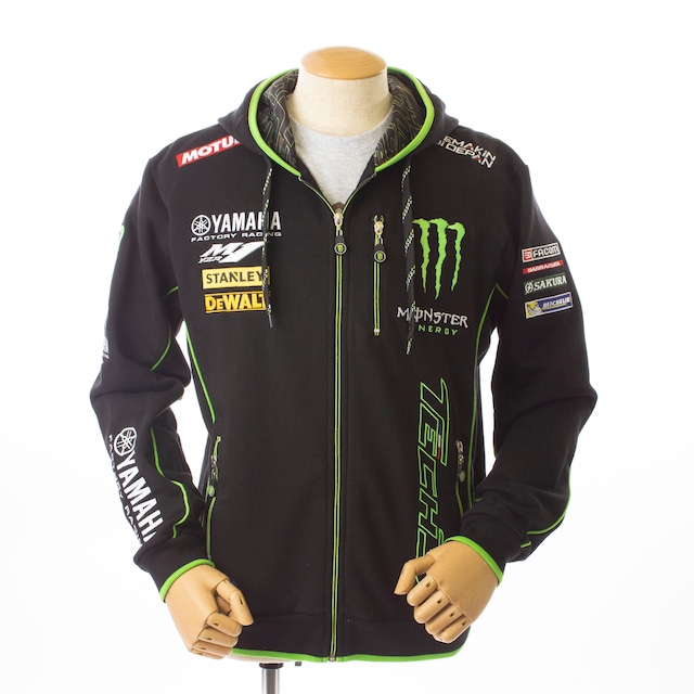 Monster Yamaha TECH３ オフィシャルパーカー