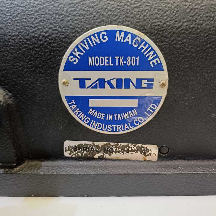中古】TAKING 革漉き機 TK-801 ※全国配送対応可能 | and leather