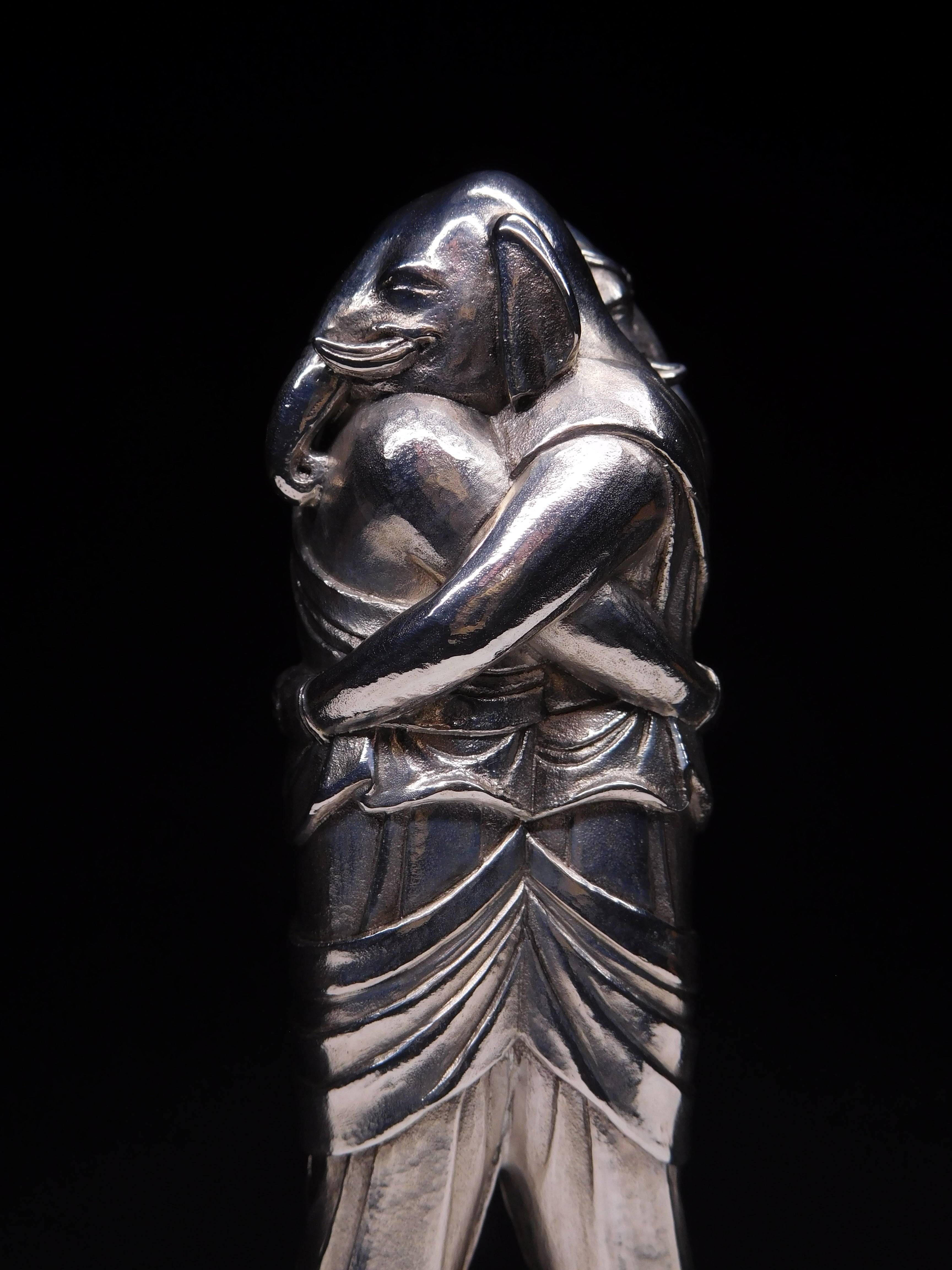 歓喜天 聖天』立像 純銀 秘仏 | 神鳥仏像彫刻工房