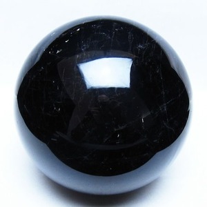 4.4Kg モリオン 黒水晶 丸玉 150mm スフィア 一点物 161-979