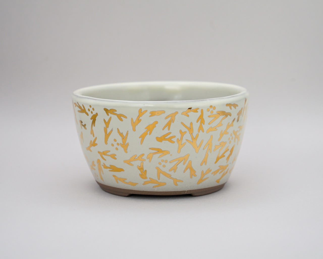KINSAI POT / 金彩絵付鉢 (一点物) - 1