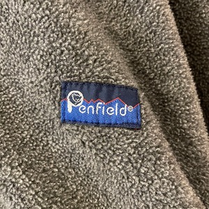 【Penfield】USA製 ハーフジップ フリースジャケット ポーラーテック ワンポイント X-Large アメリカ古着