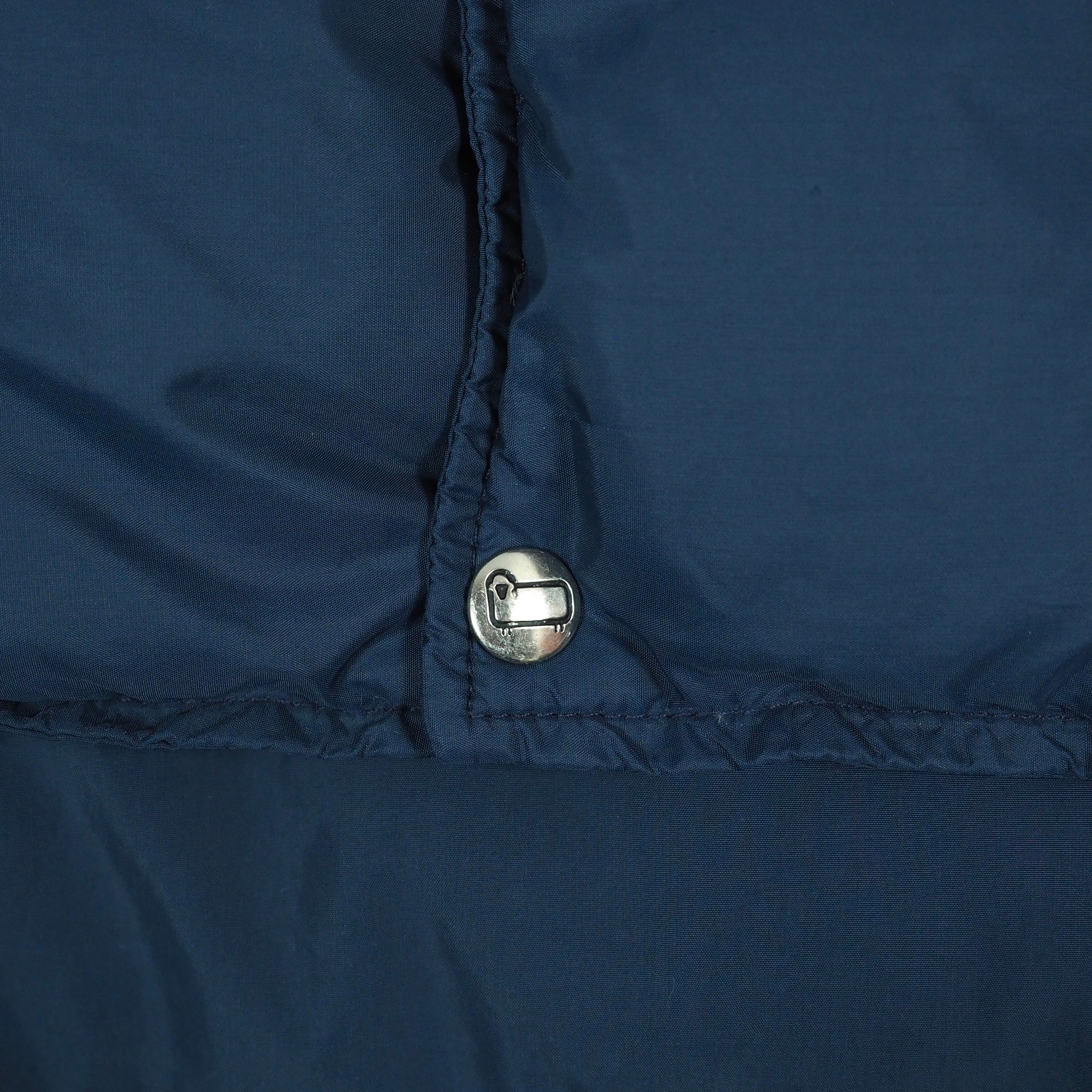 Woolrich down puffer vest navy L/80's USA製 ウールリッチ ダウン