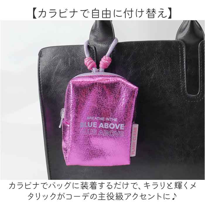 保冷ポーチ ミニサイズ 通販 保冷 ミニ ミニポーチ 小物入れ カラビナ