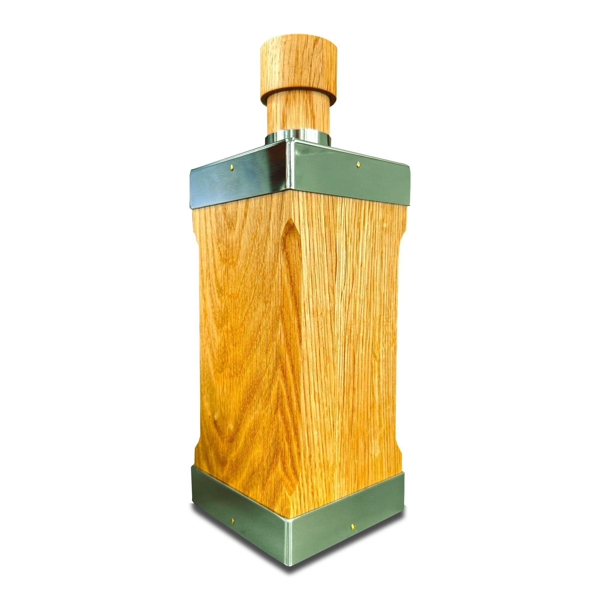 北海道ミズナラボトル 角型 | SHINGU SHOKO WOOD SHOP