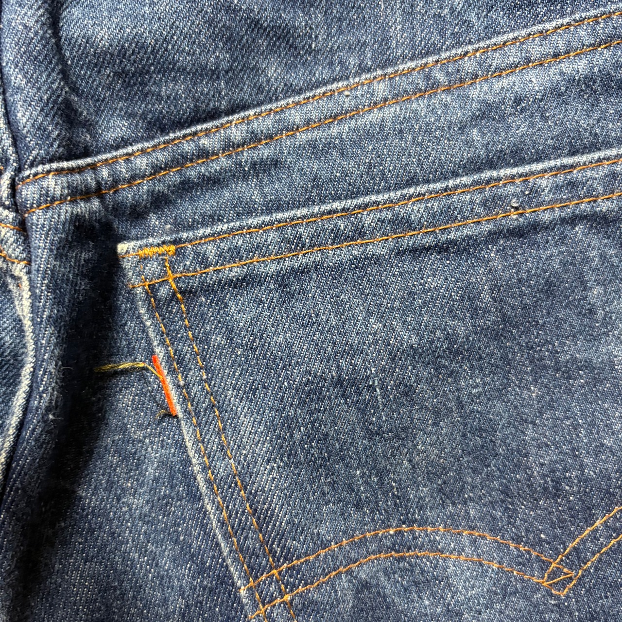 LEVI’S 505 “IRREGULAR” denim pants