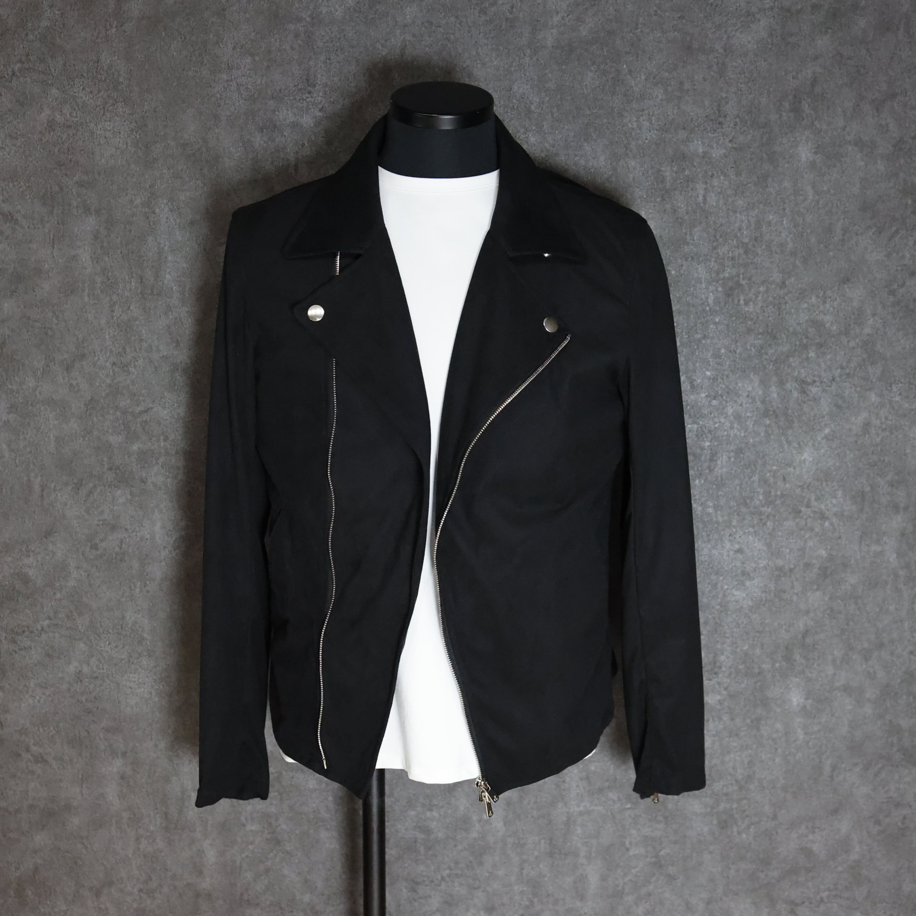 【即日発送】Knit Suede Rider's Jacket