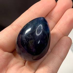 T24.ブルー系♪グラデーションフローライトたまご