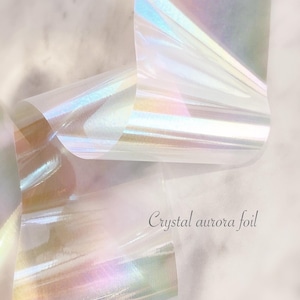 Crystal aurora foil