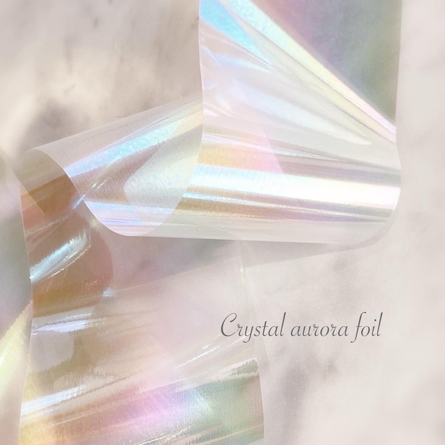 Crystal aurora foil