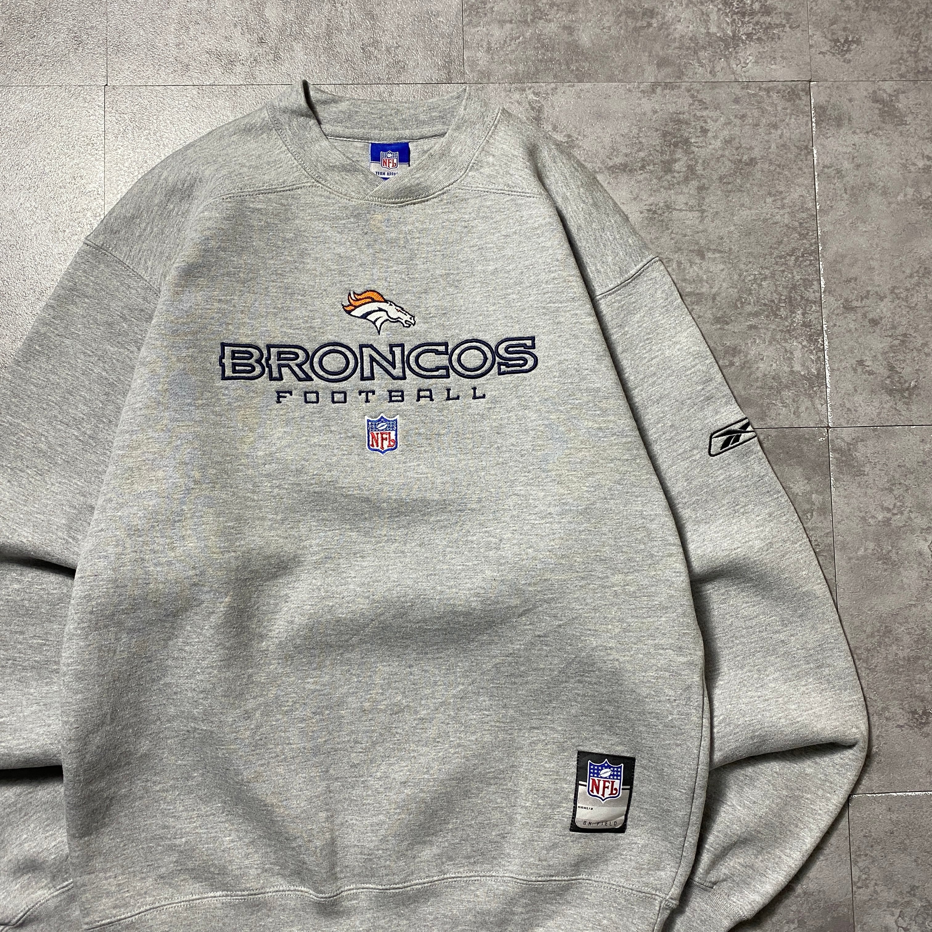 00's Reebok NFL BRONCOS リーボック デンバー・ブロンコス 刺繍ロゴ