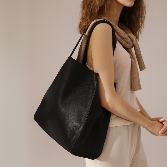 Structured fold tote bag C1138