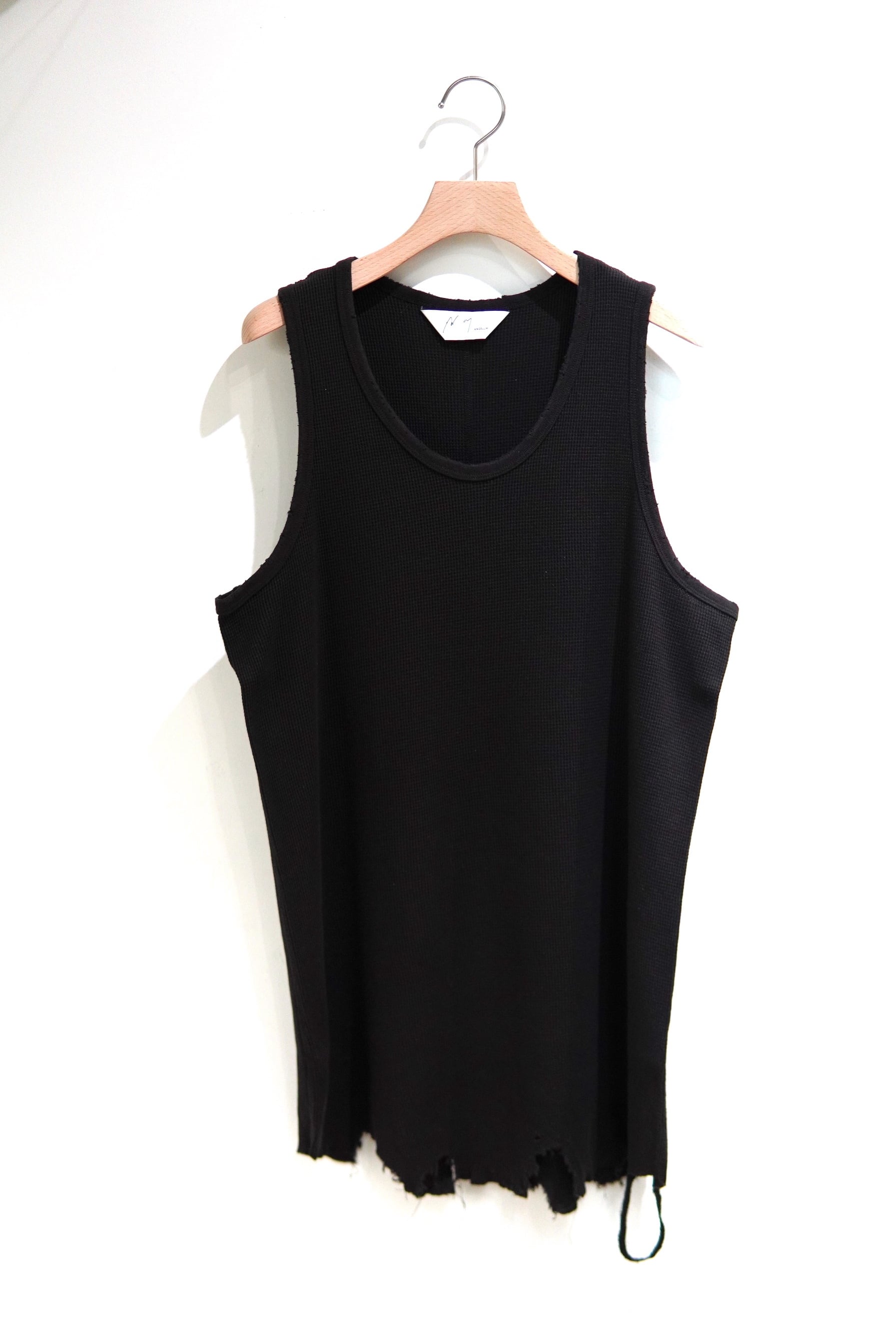 ANCELLM / DAMAGE WAFFLE TANK / ANC-STD-CT04 | POETRY