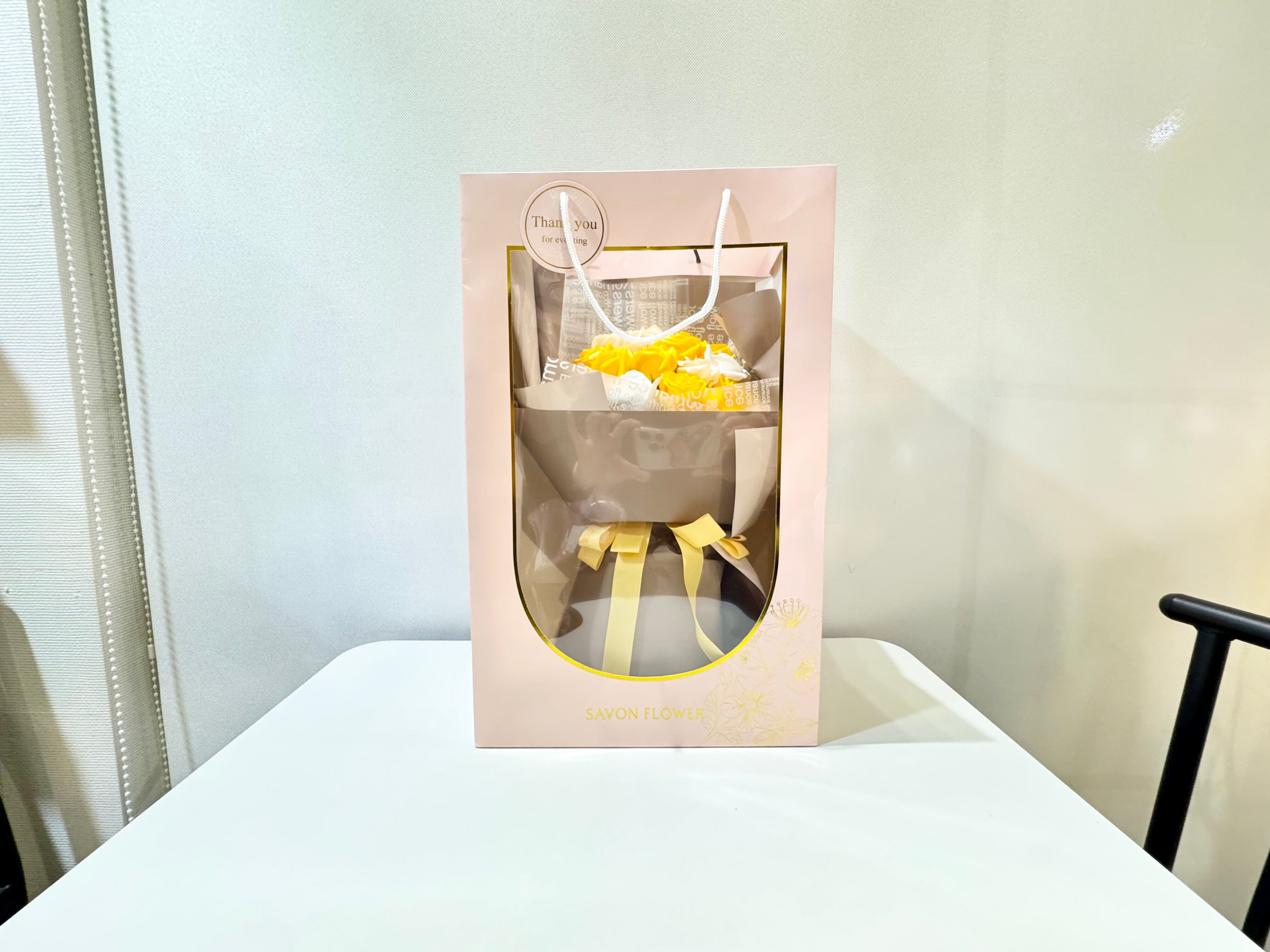 イエローローズ ソープフラワー