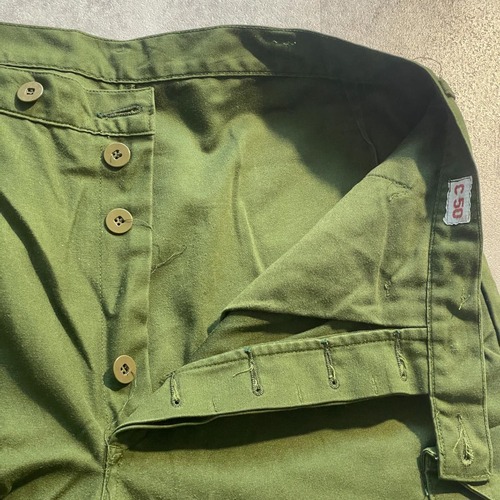 60-80s スウェーデン軍 実物 M-59 フィールドパンツ C50 w31 詳細写真7