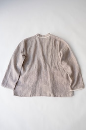 【suie】Linen silk lightweight gown/リネンシルクガウン(ベージュ)