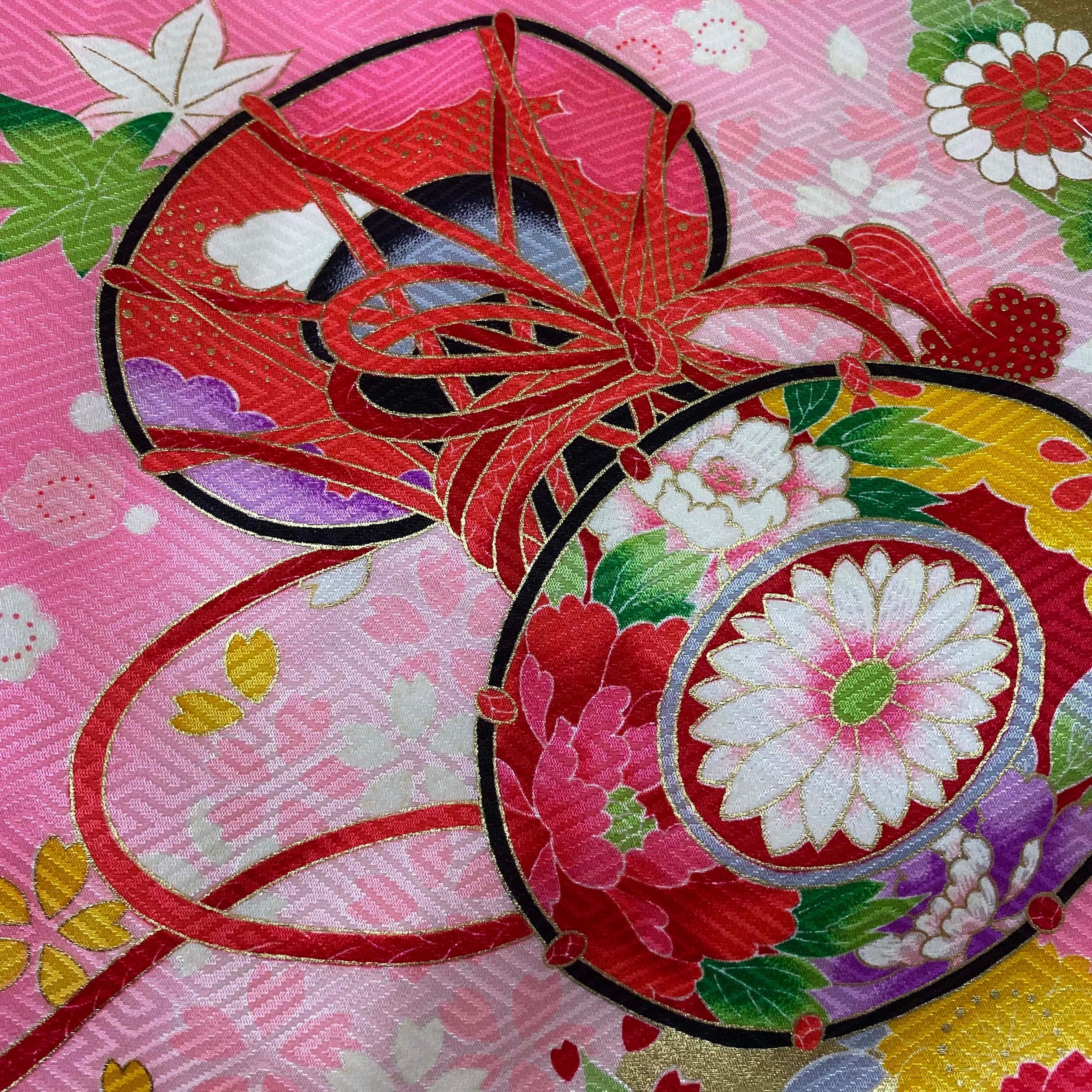 一つ身 女の子 正絹 1歳女児着物 初着 赤ちゃん 着物 71j1 一つ身 女の子 正絹 1歳女児着物 初着 赤ちゃん 着物 71j1