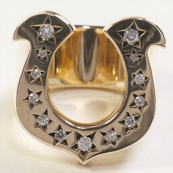 Size【13号】 TENDERLOIN テンダーロイン H.S RING GOLD/STONE ホース
