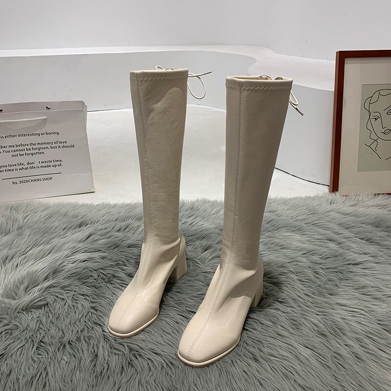 ブーツスプリングスタイルレッドカジュアルブラックバックレース 靴 シューズ 春物 フェイクシューズ92597934109