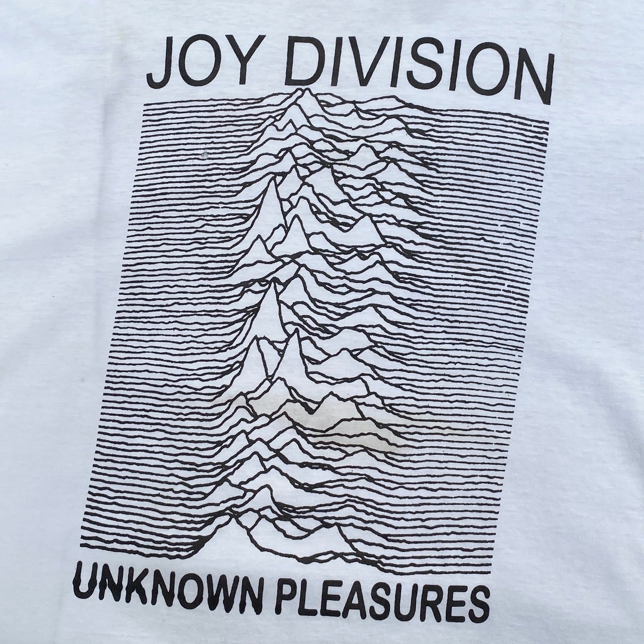90's JOY DIVISION “UNKNOWN PLEASURES” Tシャツ | 古着屋NEVERMIND