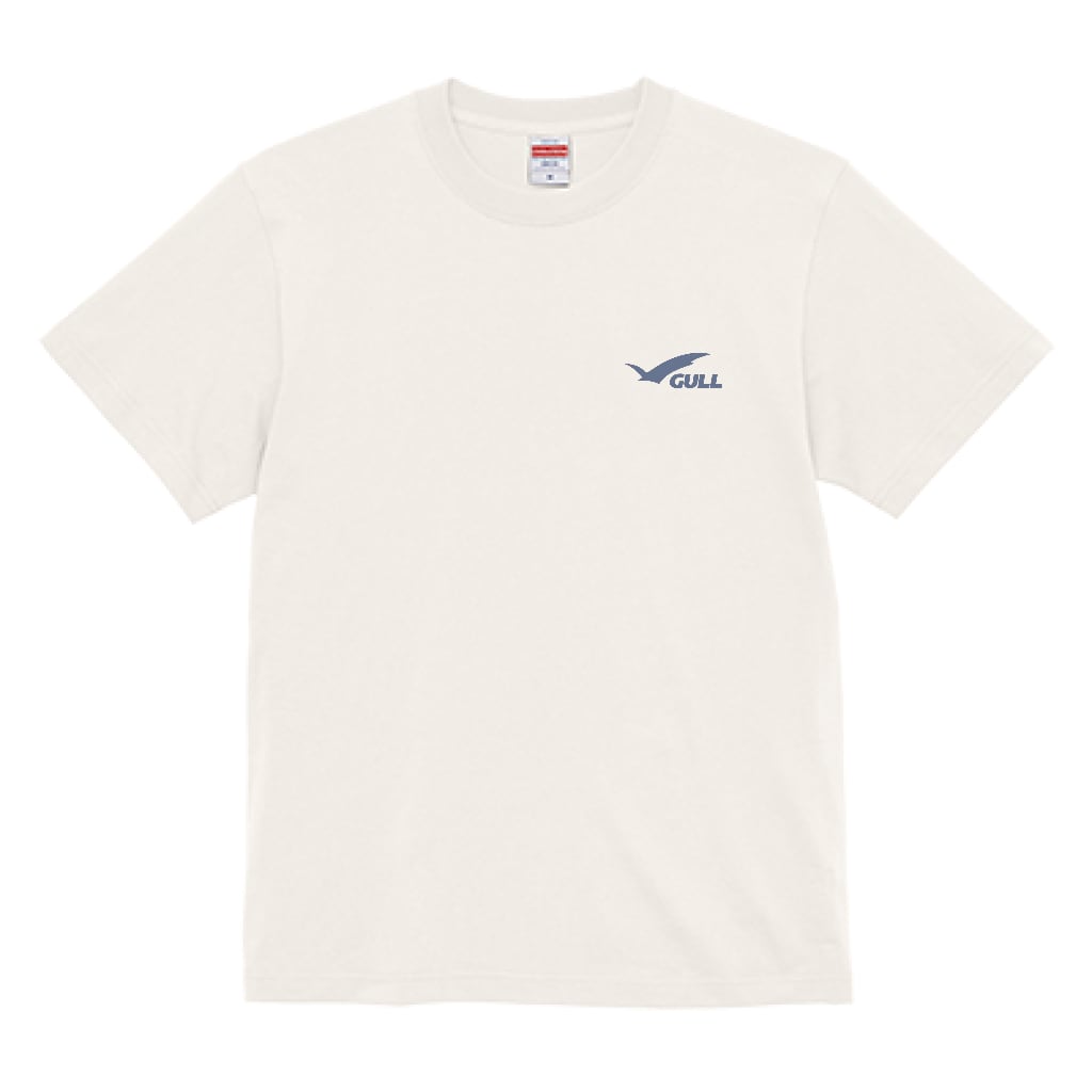 【OnlineStore限定】Fin Artist YURIE × GULL コラボTシャツ　″ ミッドナイトブルー ”