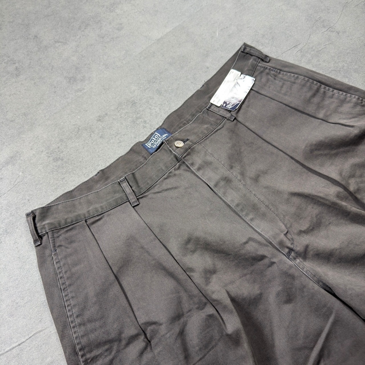 【DEAD STOCK】90s 初期型 USA製 Polo by Ralph Lauren POLO CHINO SHORTS W40 古着 - 3