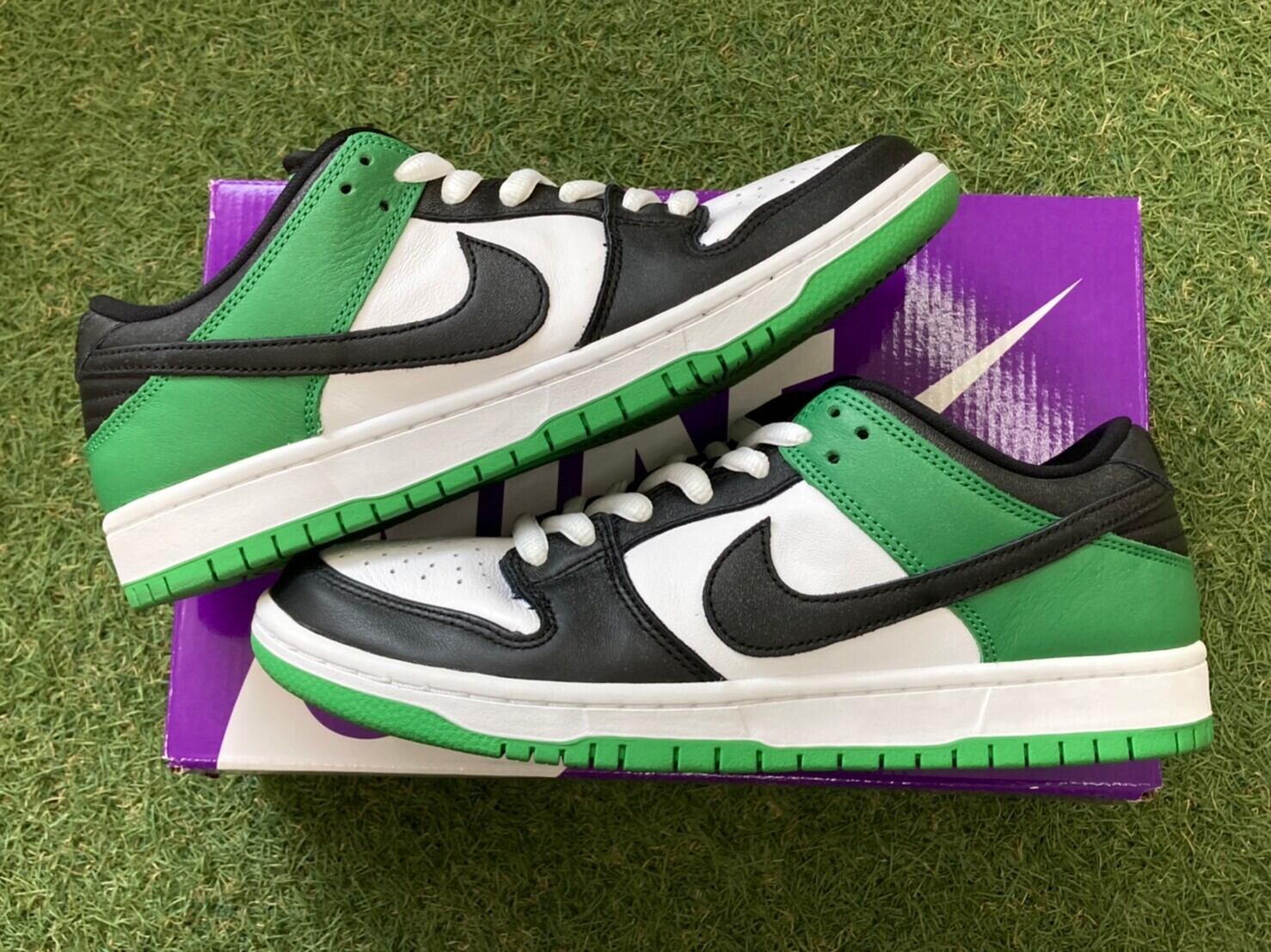 NIKE SB DUNK LOW PRO CLASSIC GREEN 27m BQ6817-302 1379 | BRAND  