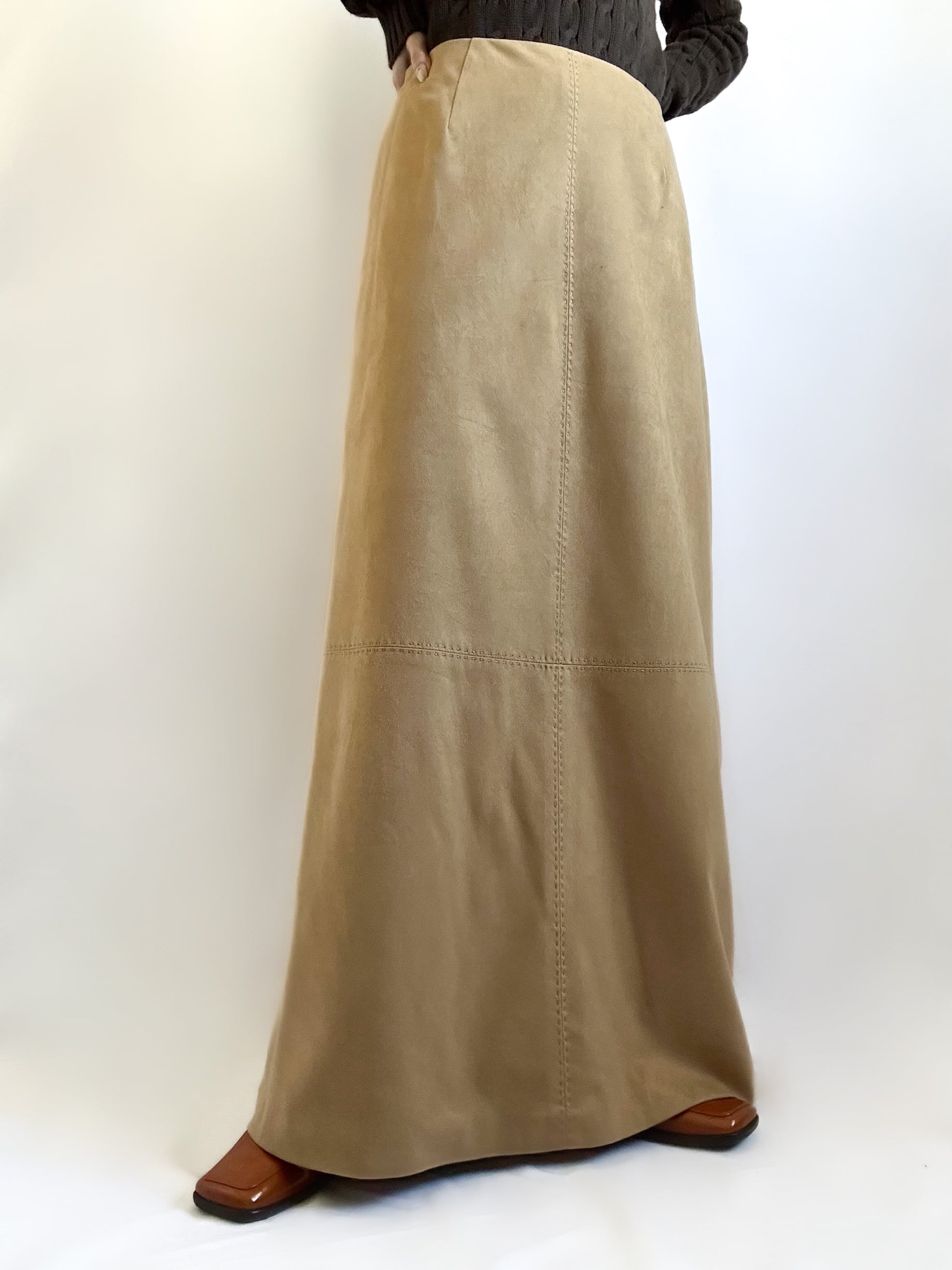 vintage スエードスカート