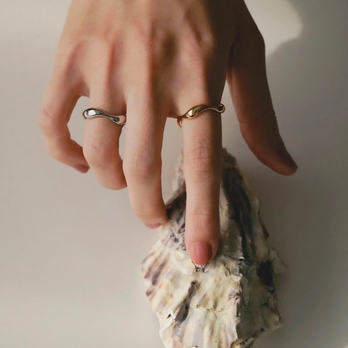 《4/18〜26までPOPUP》【 TRES 】Wave Ring