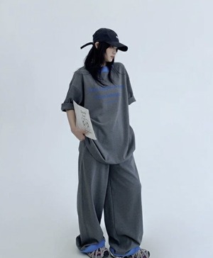 OISIS035 コントラストカラーレイジーネックラインセットアップ