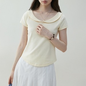 Round neck collar cut and sew　TO0979
