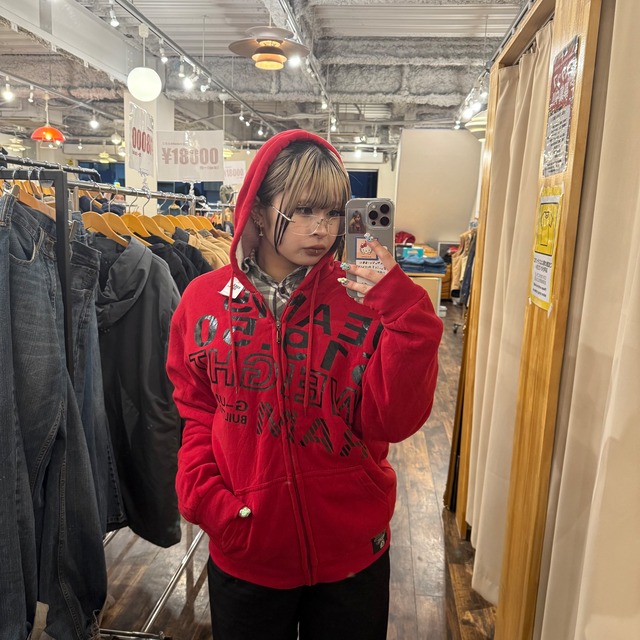 【USED】ジップパーカー