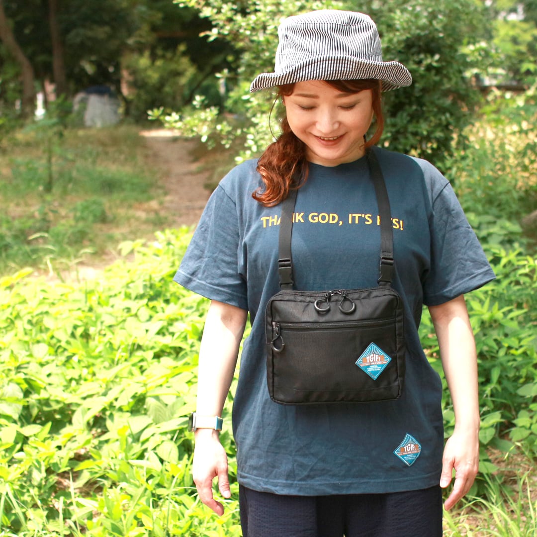 フェスバッグ TGIF! 3点留めポーチ ショルダー＆ボディーバッグ | Pay ID