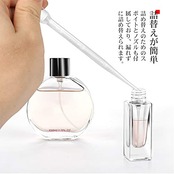 Teenitor アトマイザー 6ml スプレーボトル ガラス製 携帯用 香水入れ 4本 携帯用 香水詰め替え スプレー容器 小さい(黒)