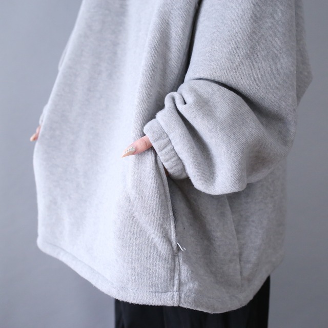 "BIG DOGS" XXX super over silhouette half-zip pullover