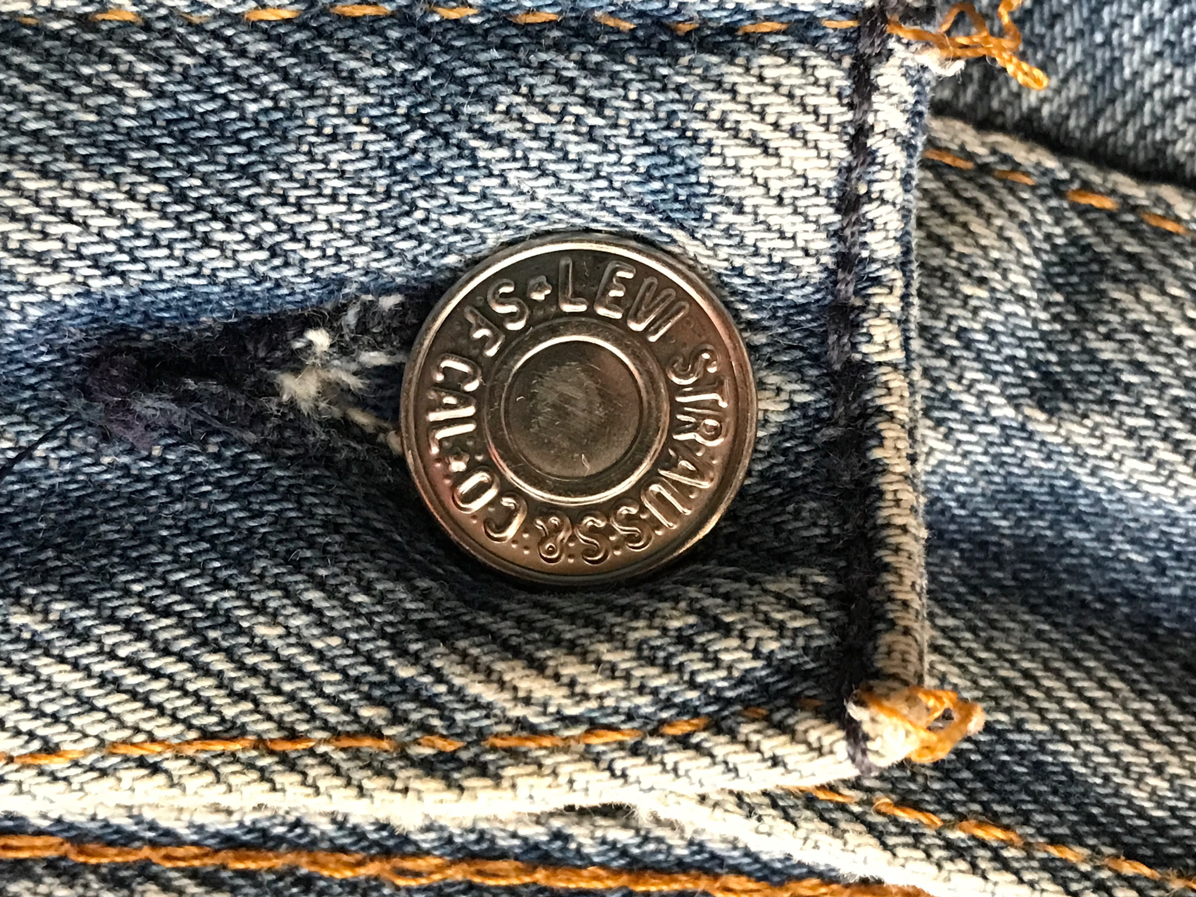 80's Levi's 501 デニムパンツ 良色落ち ブランクタブ 表記(30 80's Levi's 501 デニムパンツ 良色落ち ブランクタブ 表記(30