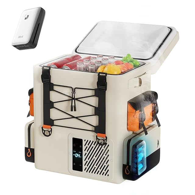 BougeRV ポータブル冷蔵庫 バッテリー付属 CRH 9L 25.09購入 BougeRV