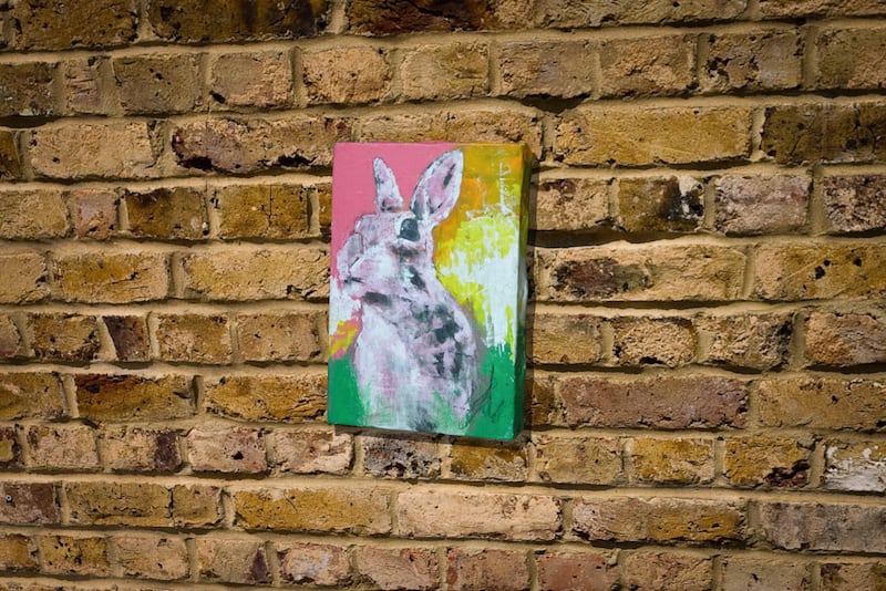 Rabbit / うさぎの現代アート作品 絵画販売 | TOMOYA GALLERY STORE