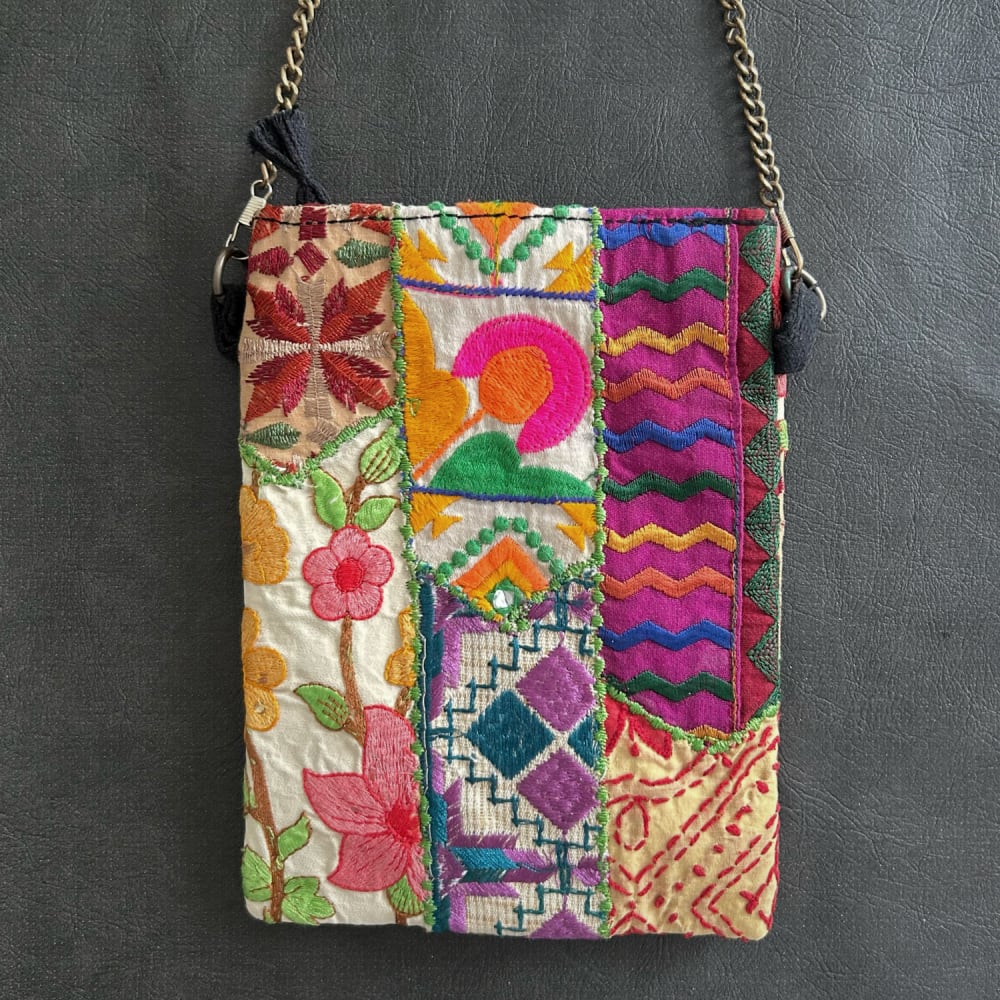 刺繍チェーンバッグ サコッシュ ポシェット C