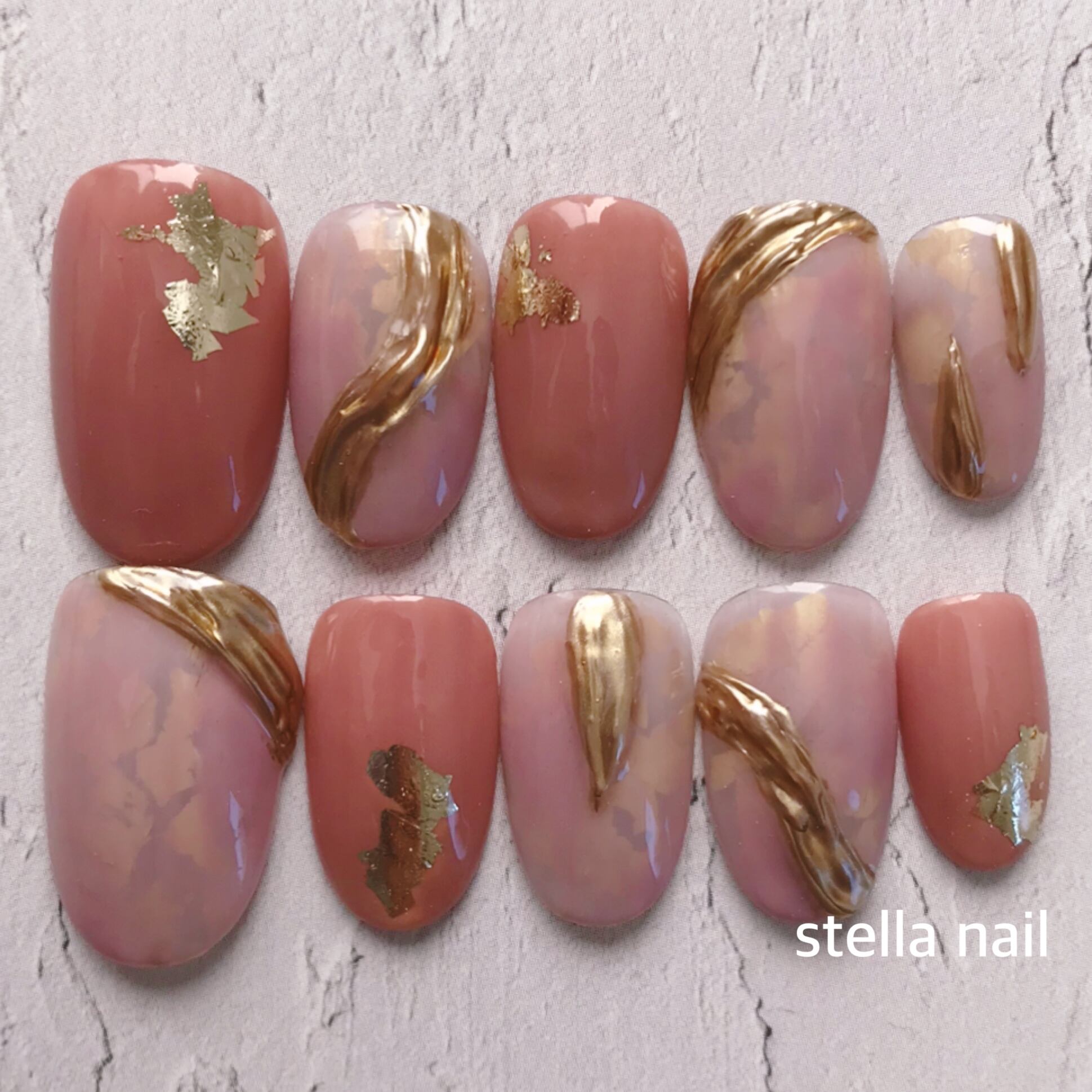 ネイルチップ ニュアンスネイル ベージュネイル ニュアンスカラー 春