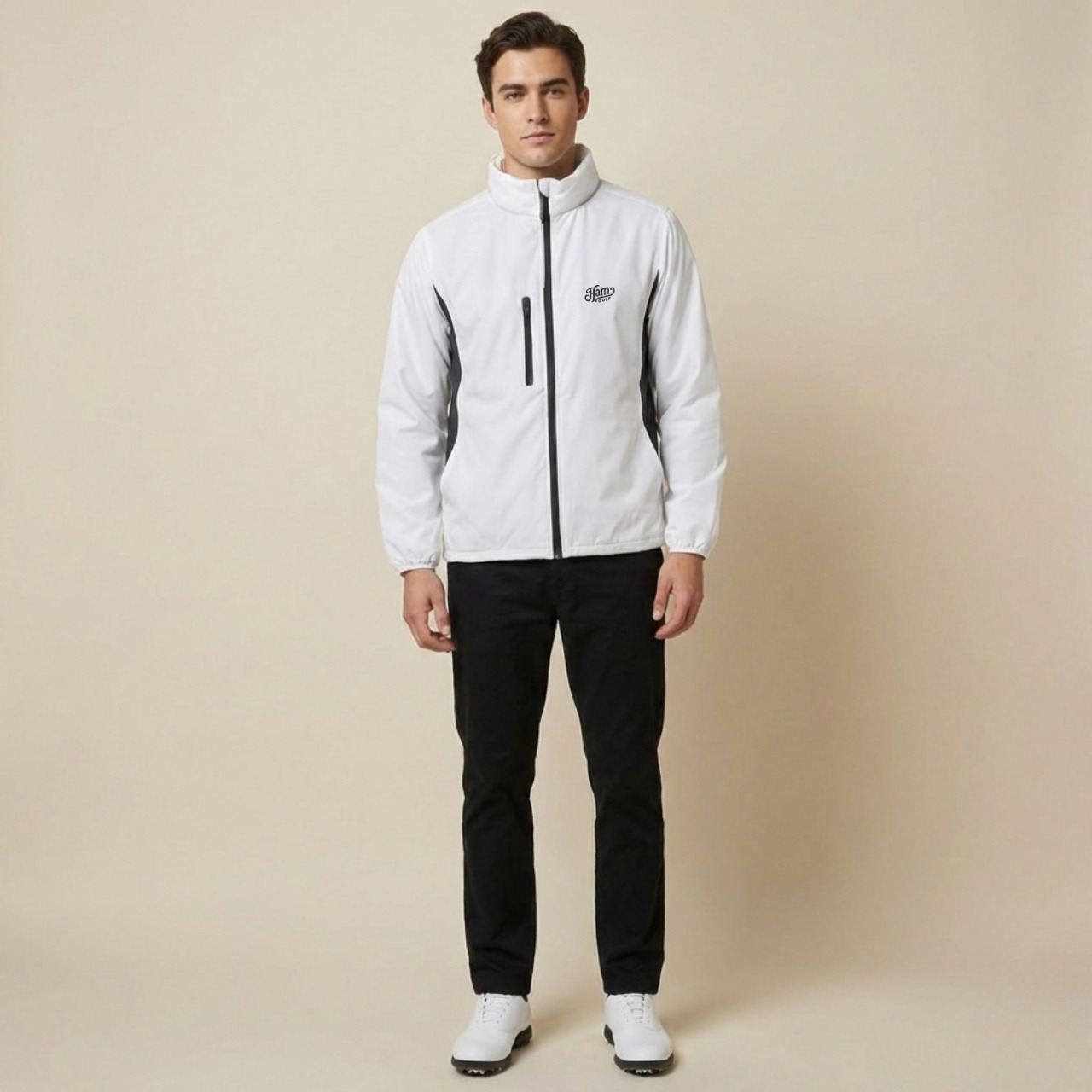 MULLIGAN FLEECE LINING BLOUSON/WH