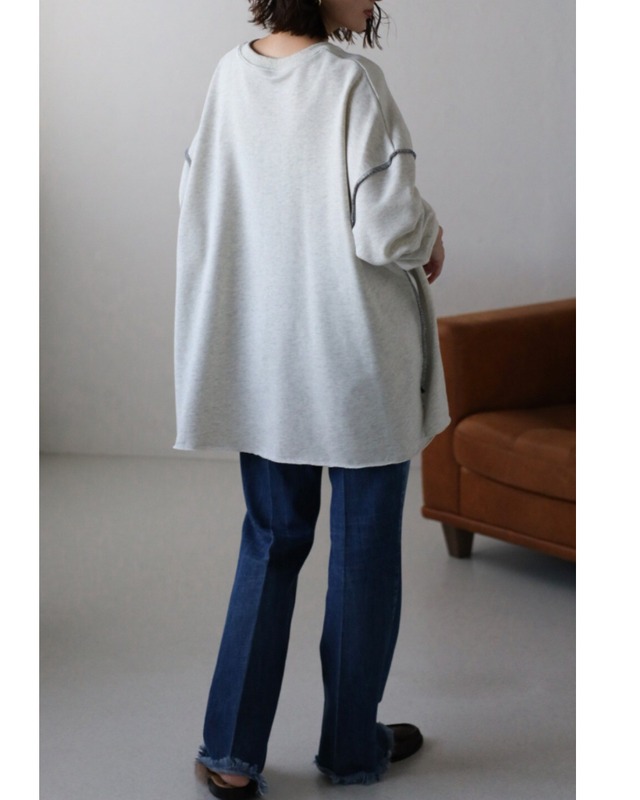 裏起毛ビッグロゴスウェット