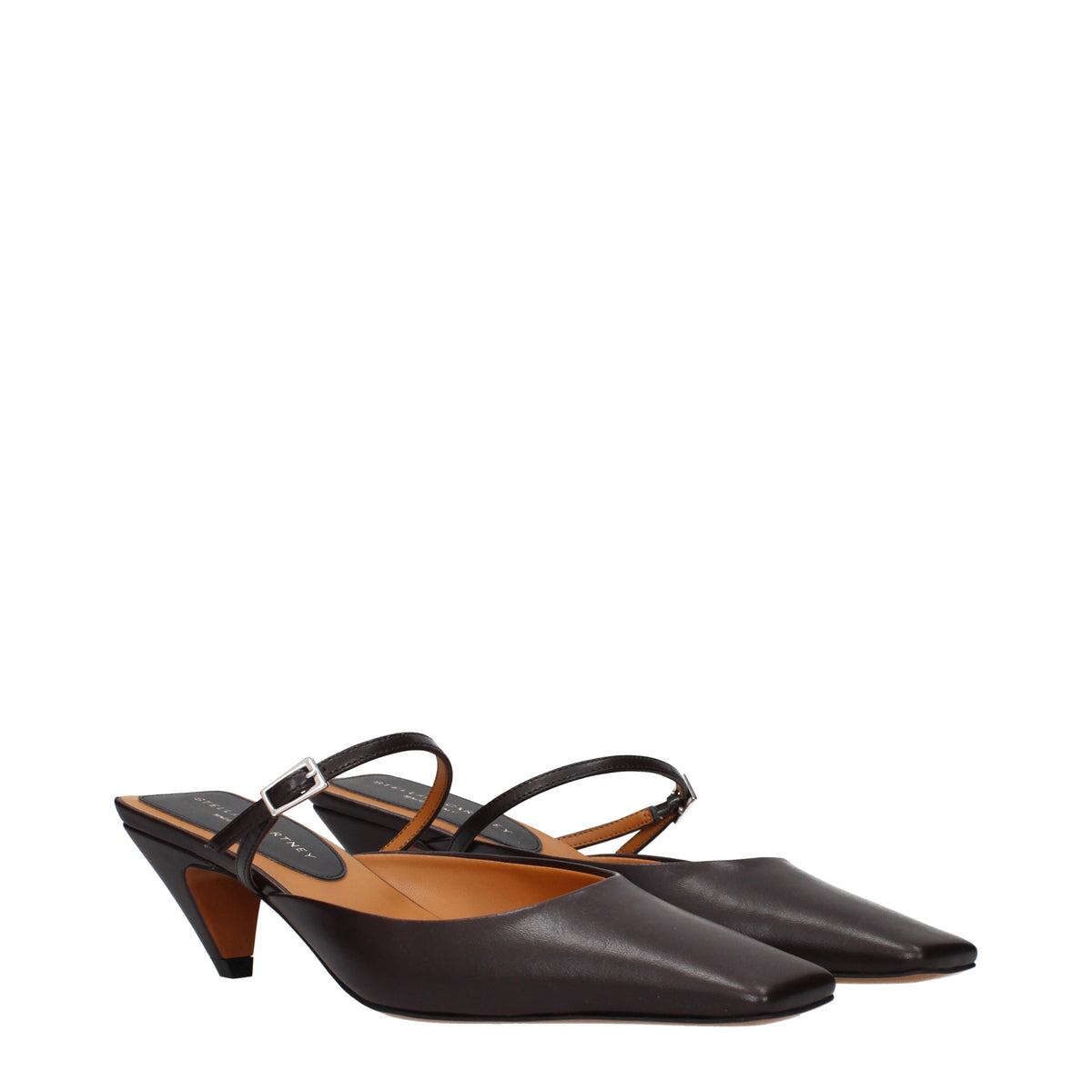 【新品】STELLA MCCARTNEY ステラマッカートニー レディース サンダル フェイクレザー ブラウン 810536AP02502007