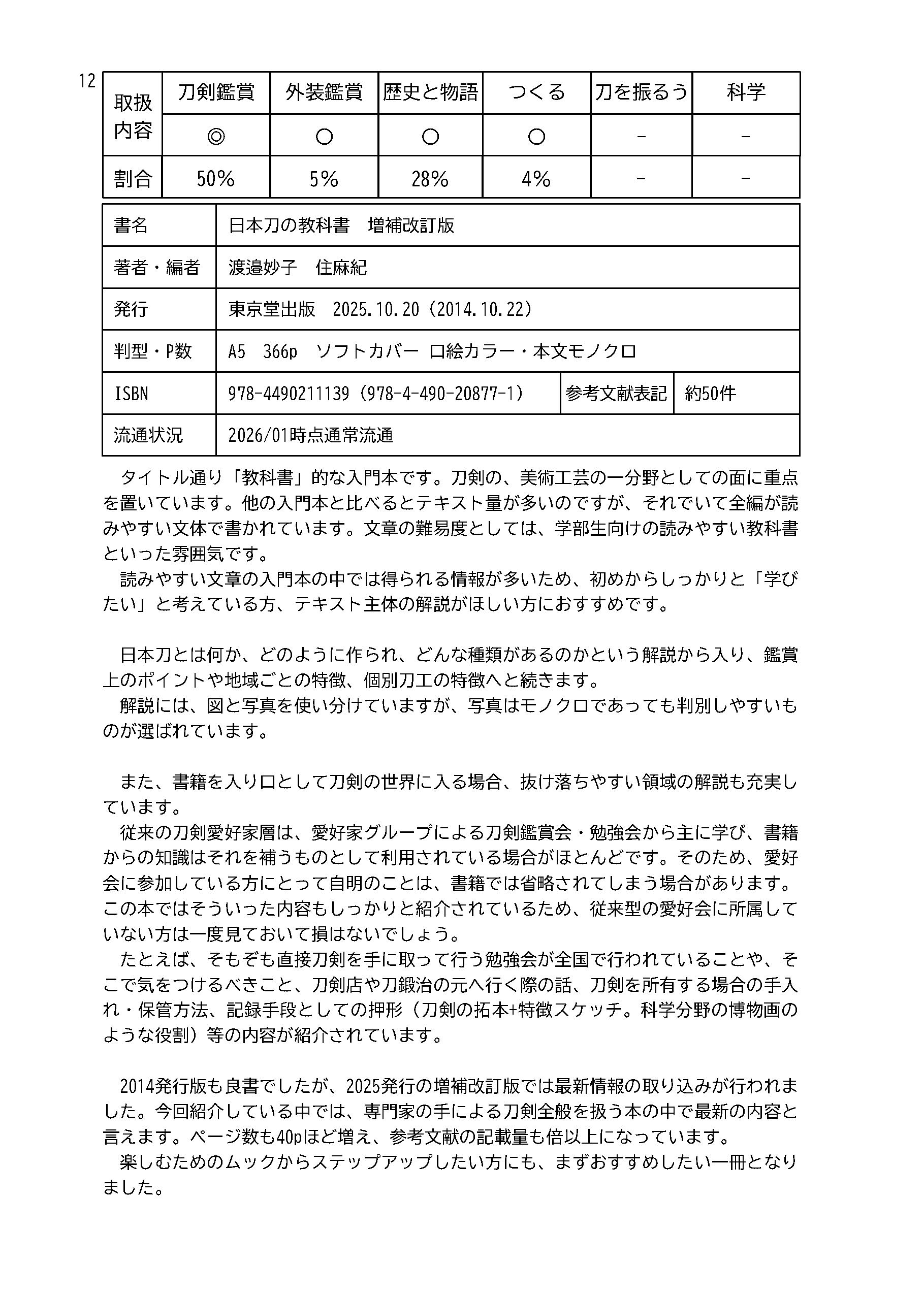 書籍】日本刀の本を紹介する本 | MUSEUM LOGS