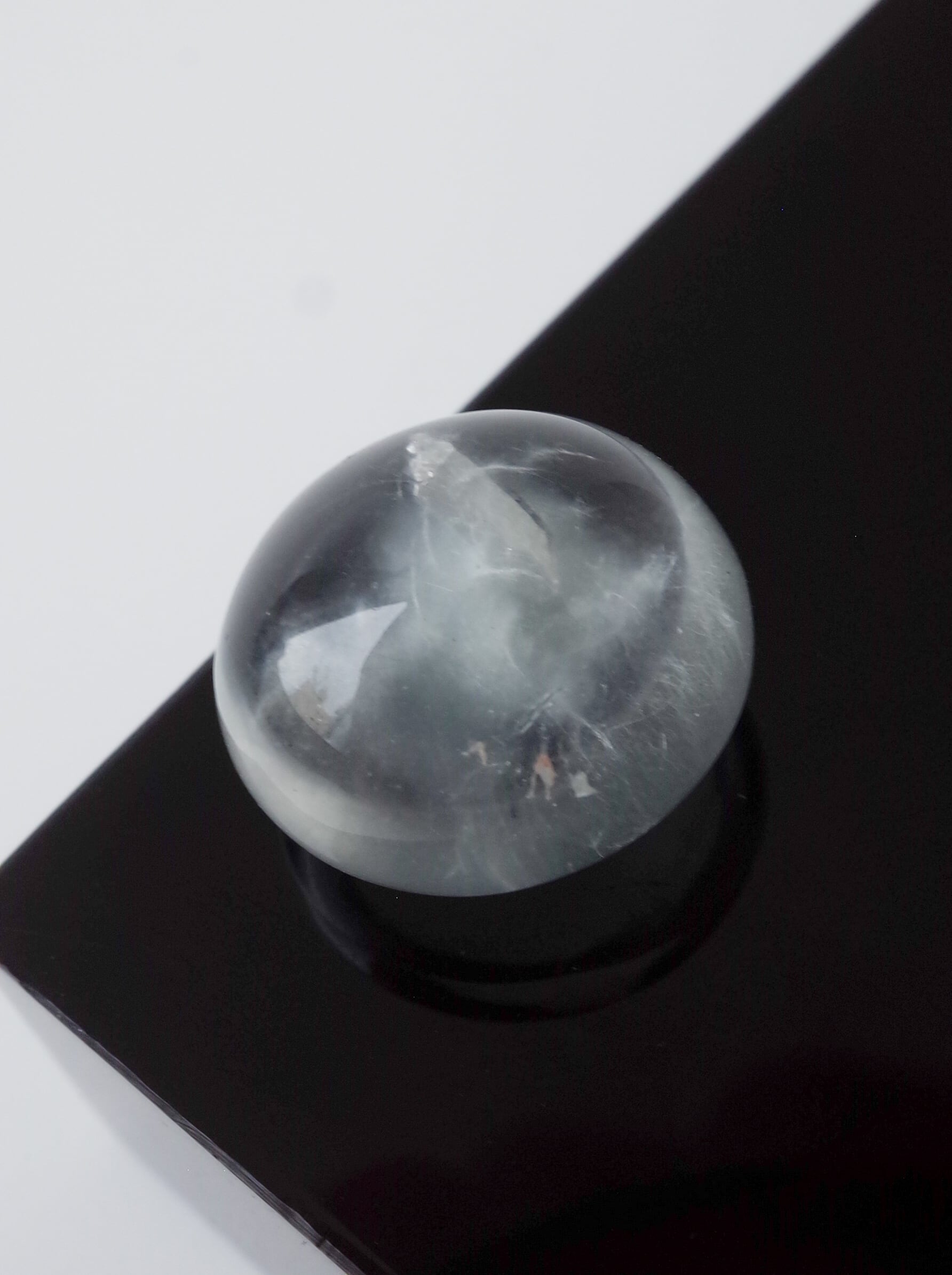 貫入タイプ】ブルーアンフィボールインクォーツ - b16 | SELSHA