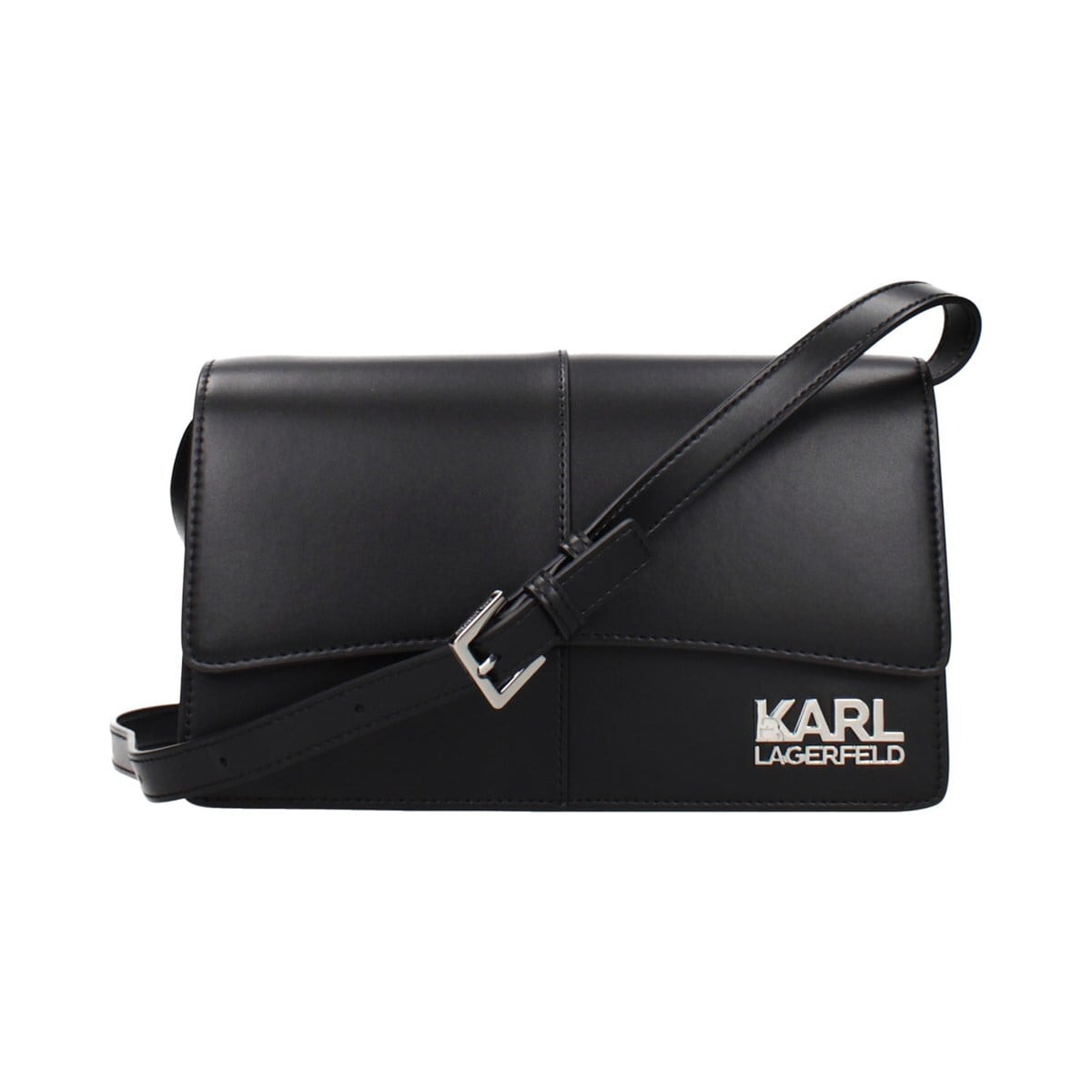 KARL LAGERFELD カールラガーフェルド レディース クロスボディバッグ ポリウレタン ブラック