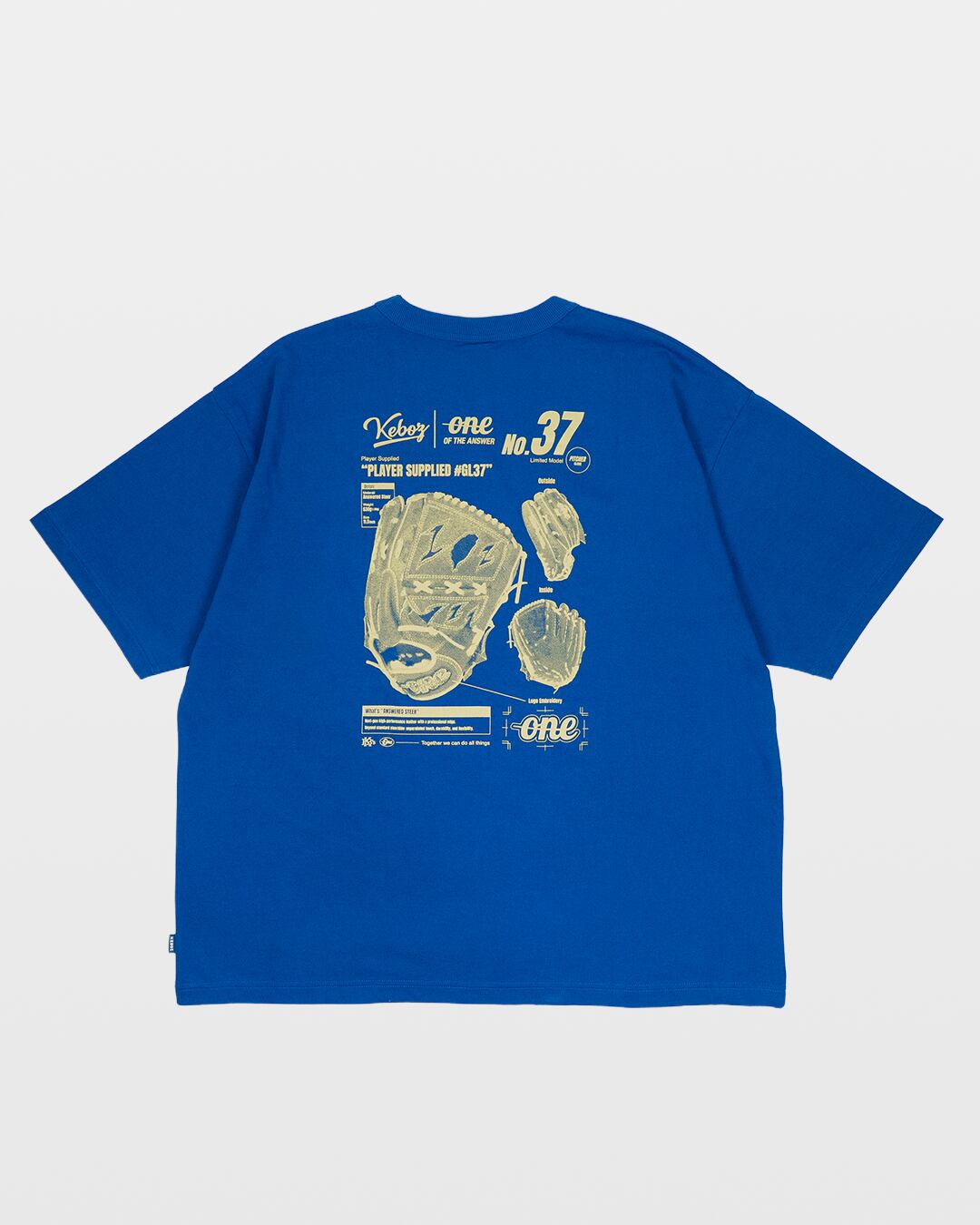 【受注生産】KEBOZ × ONE OF THE ANSWER | BLUEPRINT TEE (#37)