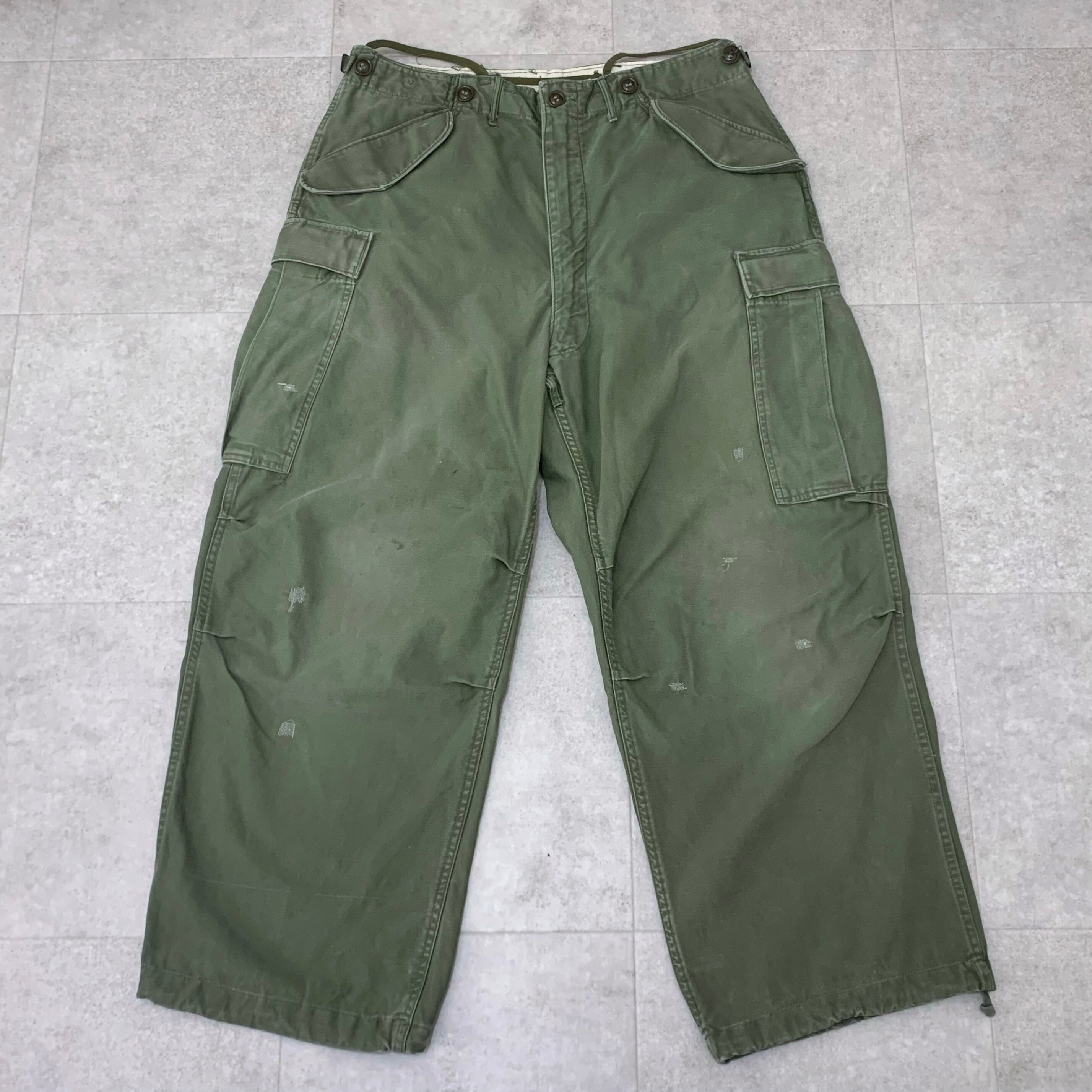 アメリカ軍 M51 M-51 50年代 カーゴパンツ 実物 ビンテージ ミリタリー