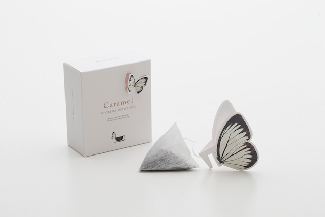 BUTTERFLY TEA  caramel