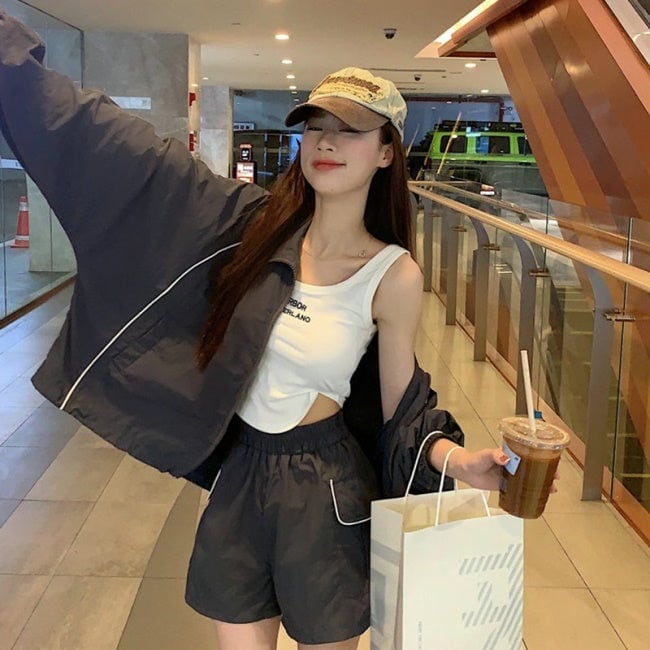 LYFT XL ナイロンジャケット・ショートパンツセット 上下セットアップ LYFT XL ナイロンジャケット・ショートパンツセット 上下セットアップ